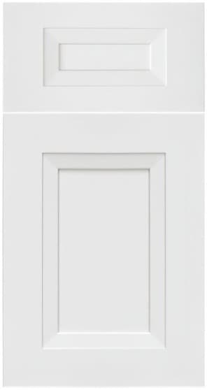 Metallic White door